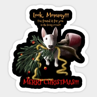 Merry Christmas, Mommy Sticker